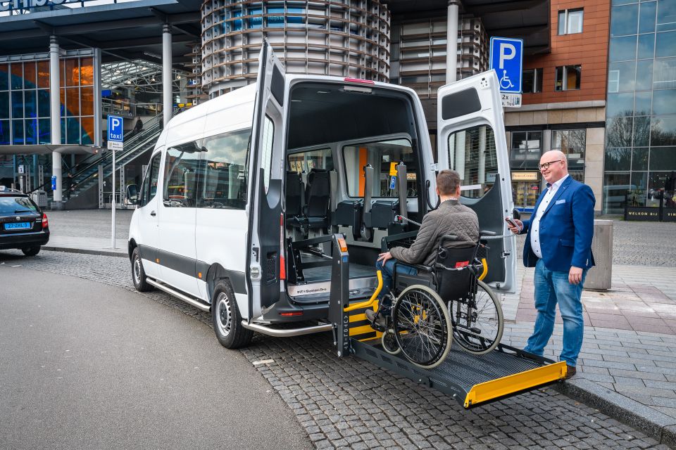 Wheelchair accessible van