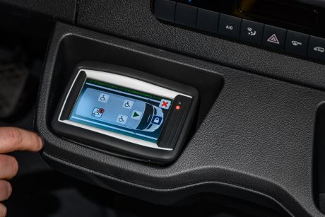 Touchscreen control – Safe and easy ford transit