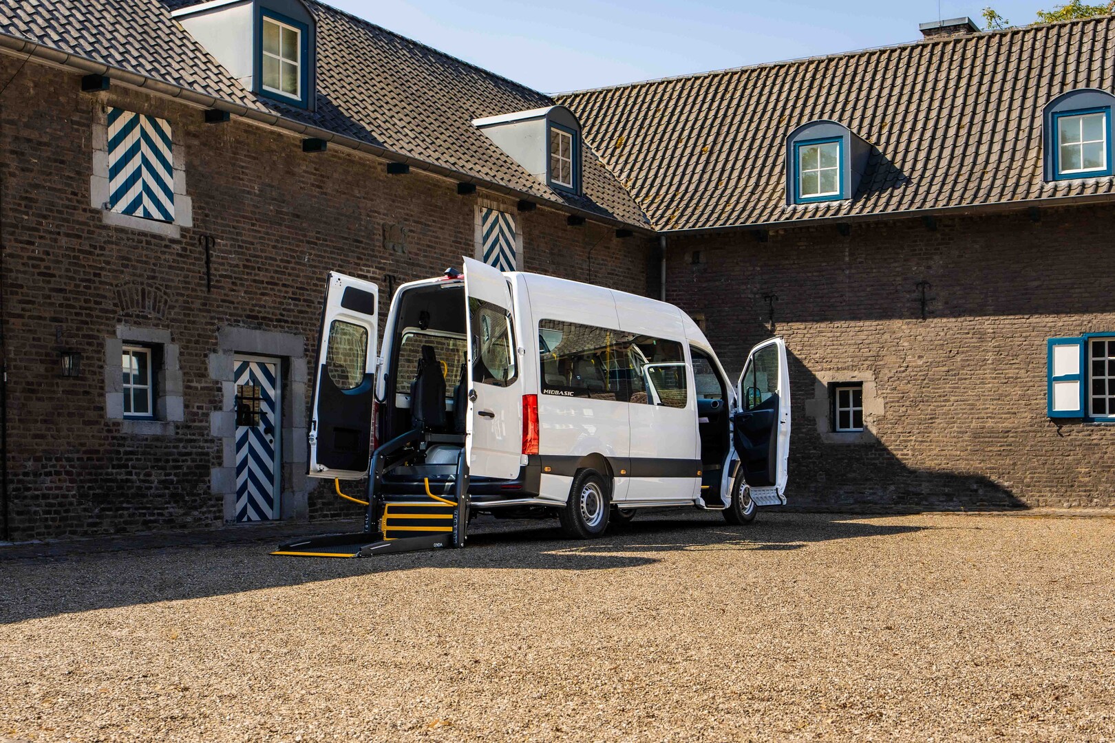 Mercedes-Benz Sprinter with B-Open low entry conversion